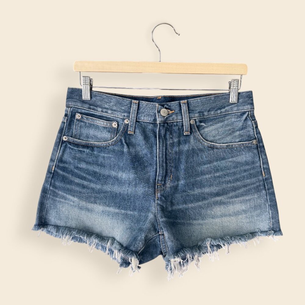 J. Crew Relaxed Denim Short in Baxter Street Wash, Size 26